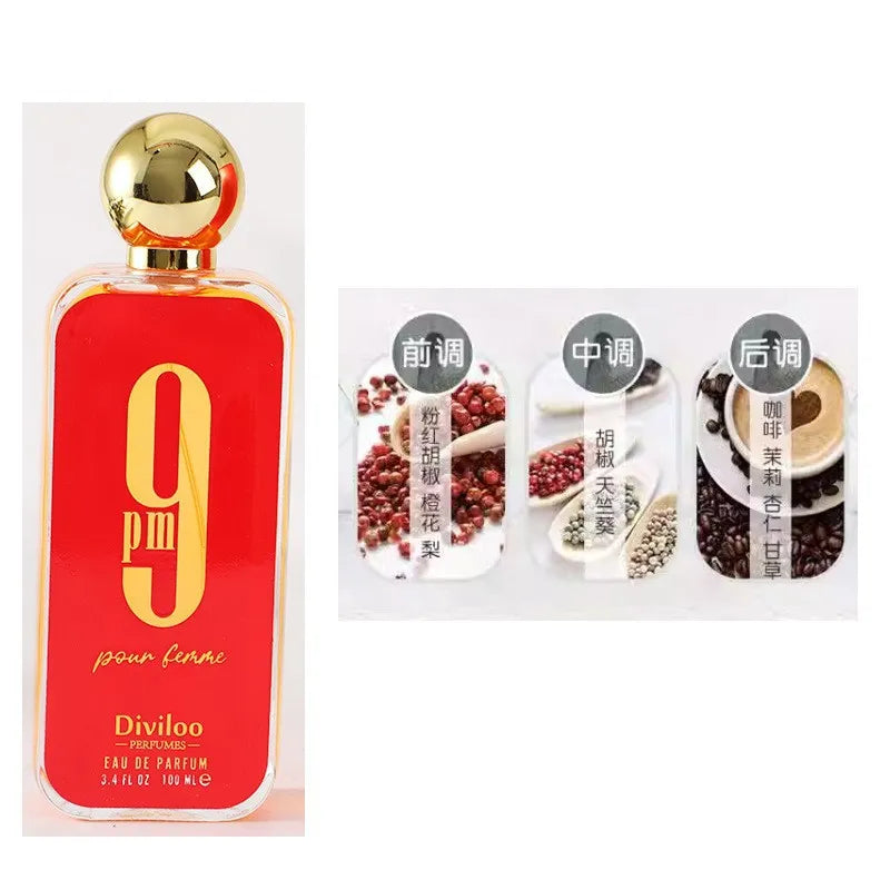 100ML Men Perfume Cologne Perfumes Fragrance Spray Flirting Pheromone Long Lasting Gentleman Women Valentine's Day Gift