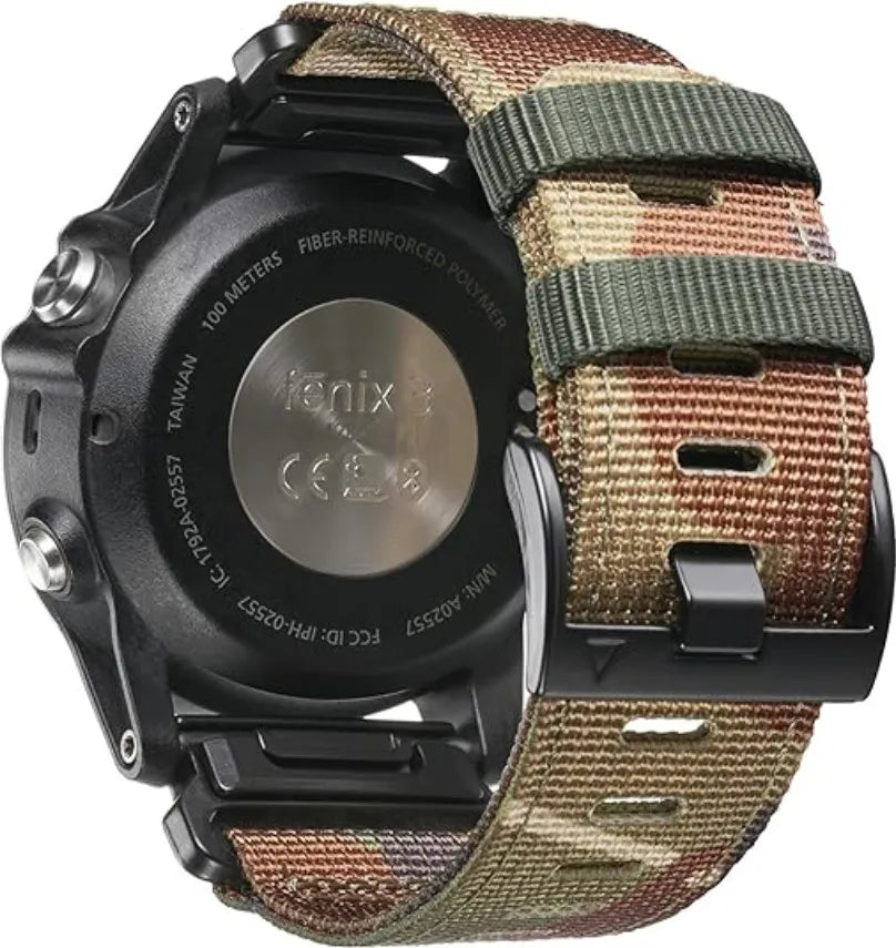 QuickFit 22mm 26mm Nylon Strap For Garmin Fenix 7 7X 6X Pro/Epix Pro Gen 2 51mm 47mm/Fenix6 5Plus 5XPlus Braided Watchband