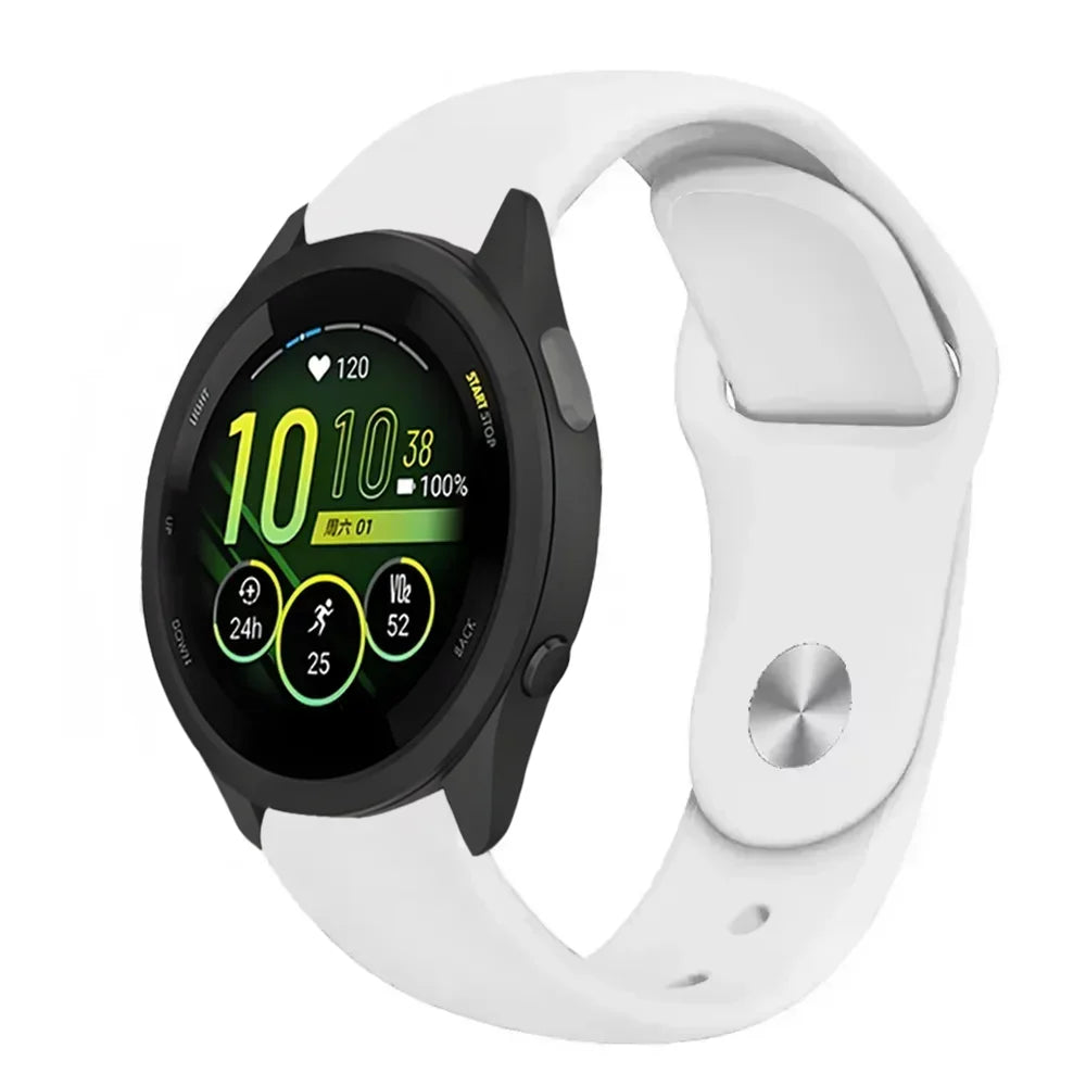 18mm 20mm 22mm Silicone Strap for Gramin Venu 3 3S 2 Active 5 Vivoactive 5 Bracelet Garmin Forerunner 165 55 965 265 265S Correa