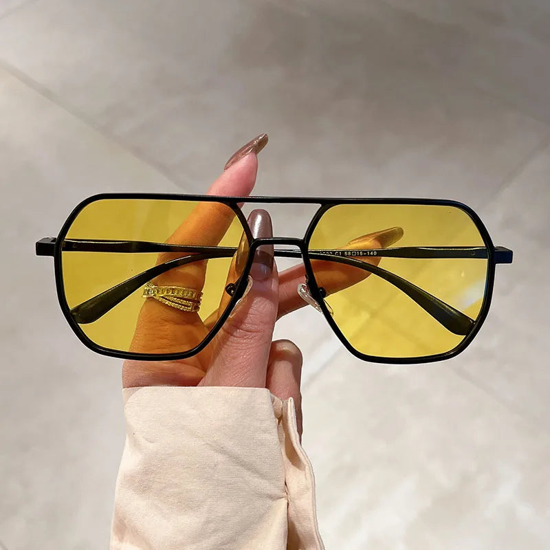 Vintage Polarized Sunglasses Men Fashion Black Shades Eyewear Retro Trendy Brand Design Sun Glasses for Driving Fishing Unisex
