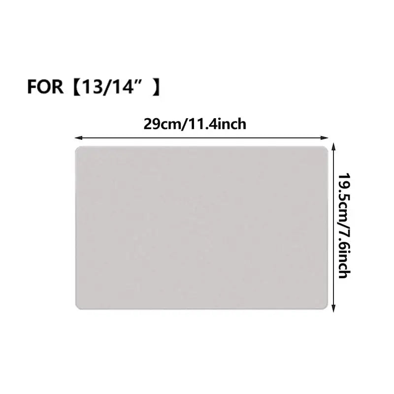 for MacBook Pro 13/15/16 Inch Microfiber Dustproof Laptop Screen Cleaning Cloth Protective Notebook Palm Keyboard Blanket Cover