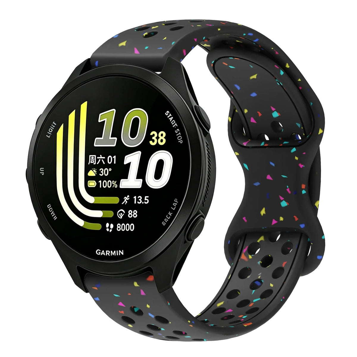 18mm 20mm 22mm Silicone Strap for Garmin Forerunner 70 170 165 265 570 47/42mm Venu 4 41/45mm Bracelet Garmin Active 6 5 Correa
