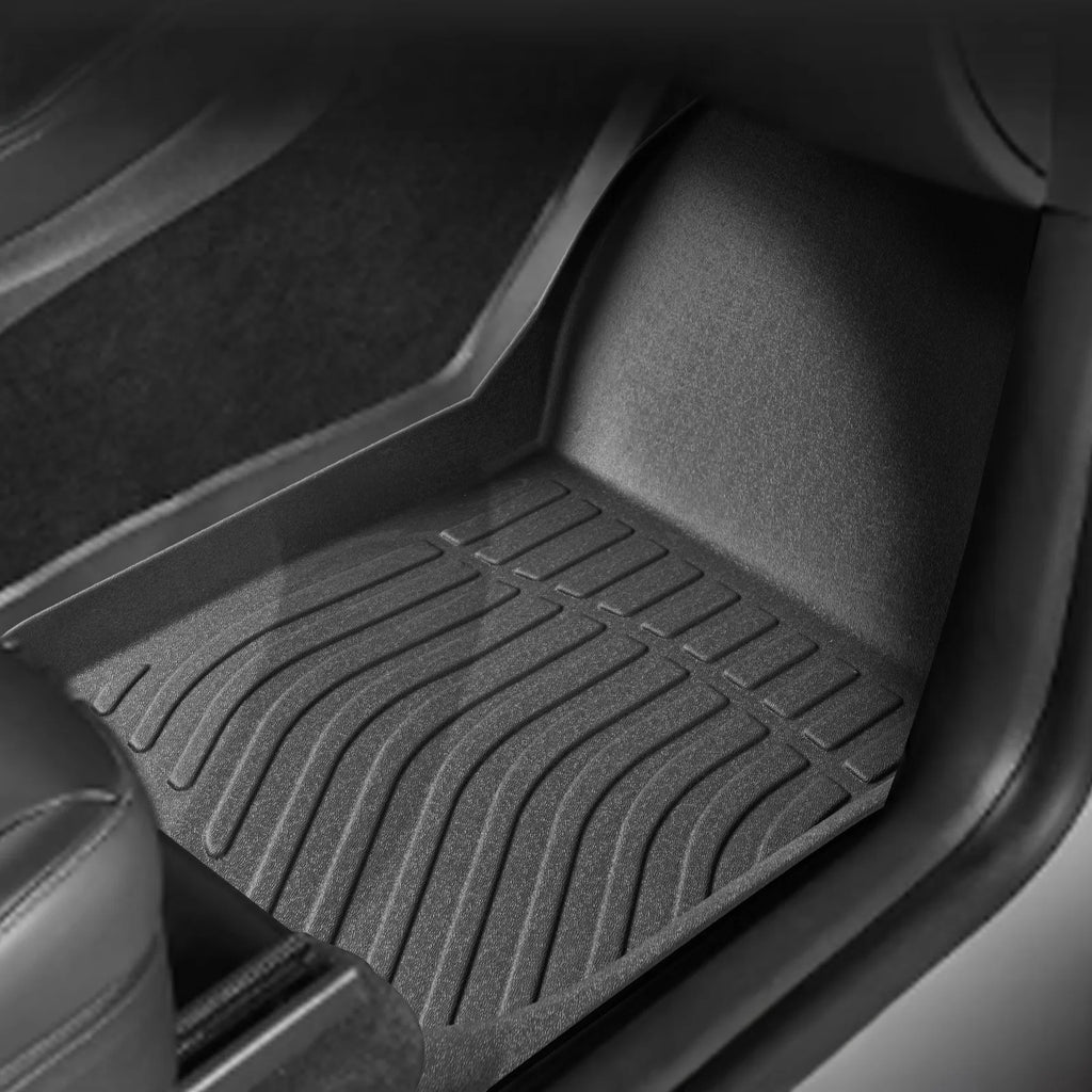 Car Floor Mats Black for 2015-2025 Ford F150 F-150 Super Crew Cab