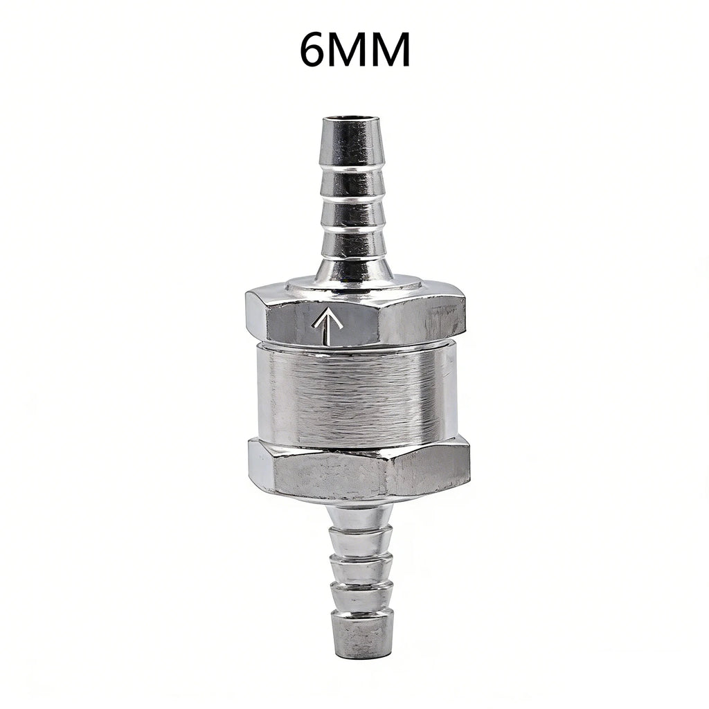 Fuel Non-Return Check Valve 6/8/10/12mm Alum Alloy One-Way for Petrol Diesel Water – Peugeot Renault Low-Pressure Systems