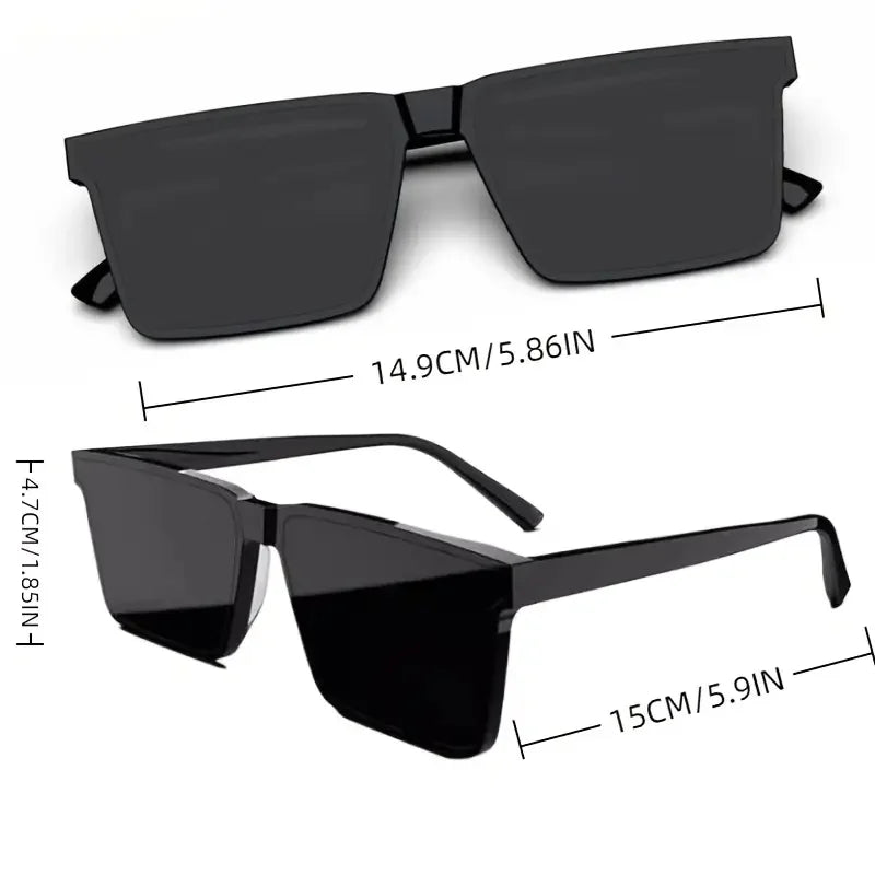 2025 New Polarized Sunglasses Unisex Styles Driving Anti Glare Day Night Use Lightweight Glasses Frame UV400 Protective Goggles