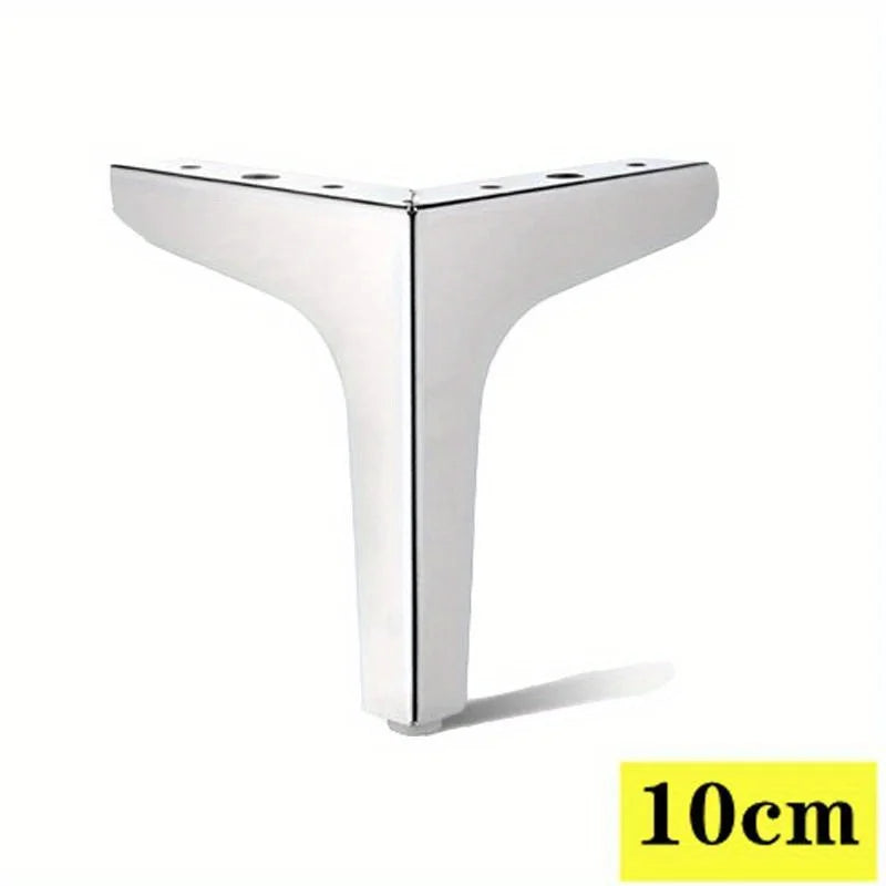 4pcs Modern furniture legs metal gold Black Iron Sofa Feet for Table Bed Chair Desk Dresser Cabinet support Furniture Hardware