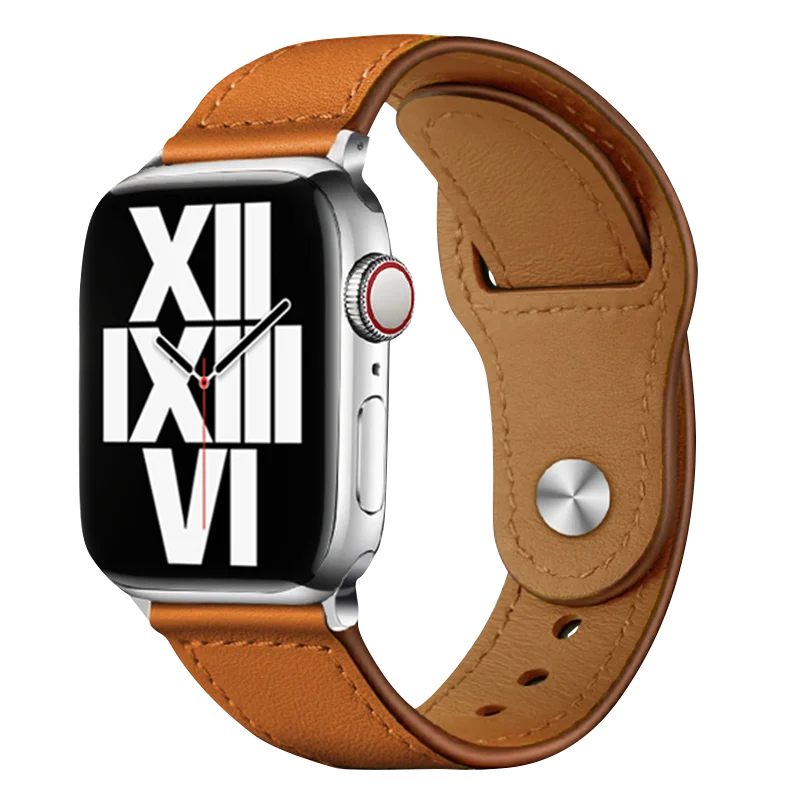 Leather Strap for Apple Watch Band 44mm 46mm 45mm 41mm 40mm 49mm 42mm 45mm 44mm Correa Bracelet iWatch Series 10/11 SE 7 8 Ultra