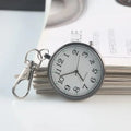 New Cute Compact Quartz Pocket Watch with Keychain – Unisex Quartz Watch for Men, Women, minimalist watches, gift for child
