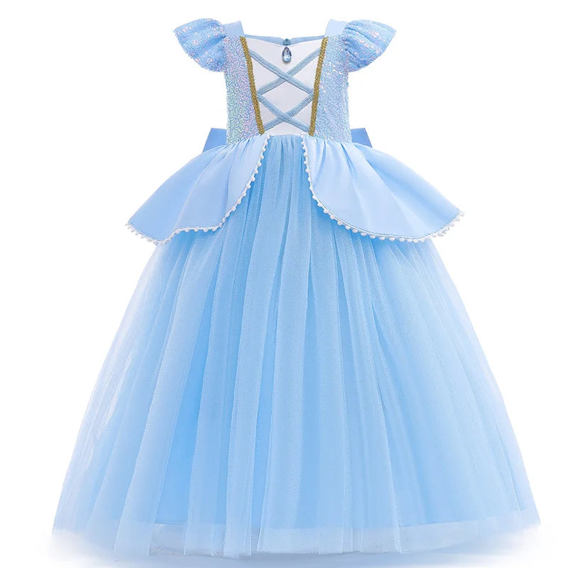 Girl Dresses Princess Cosplay Dress Up Costumes Carnival Party Princess Costumes Kids Birthday Dresses Party Dresses For Girls