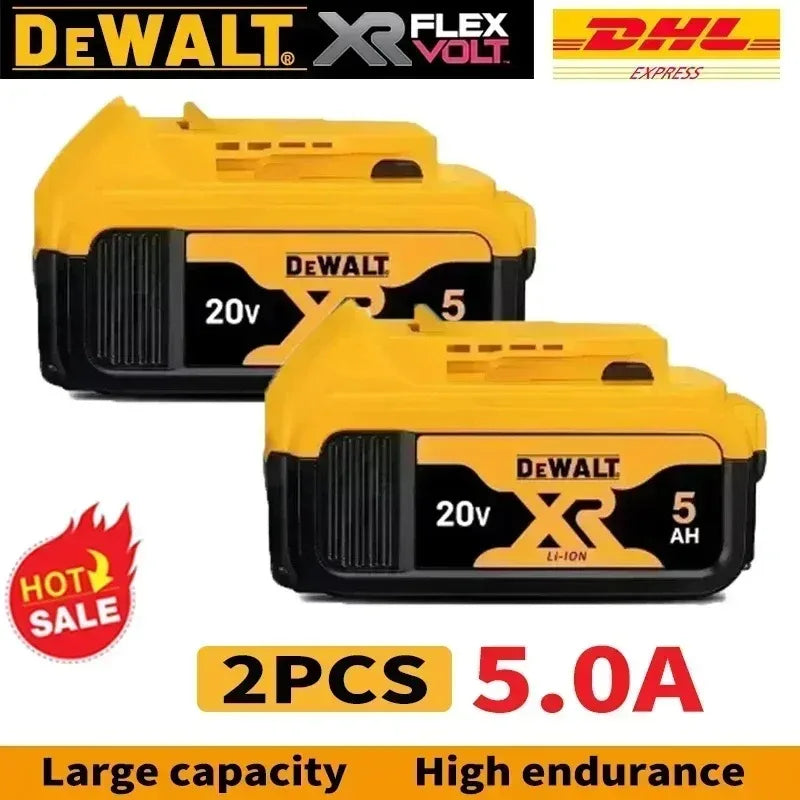 Original for DEWALT 20V/60V battery DCB606 DCB609 DCB182 DCB205 DCB206 DCB209 power tool 18V battery 6Ah 9Ah battery.