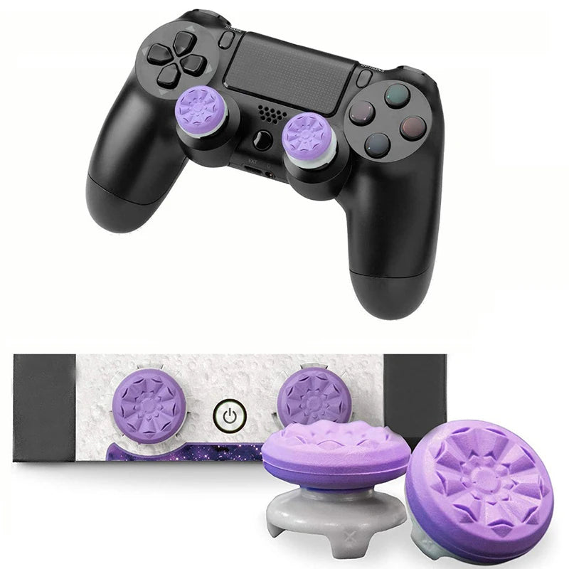 2pcs Hand Grip Extenders Caps Game Controller Gamepad Thumb Stick Grips Rocker Stick Extenders Caps For PS4 PS5 Xbox Accessories