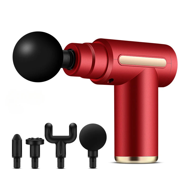 Clearance_Multifunctional fascia gun massager instrument portable muscle massage relaxation electric vibrating fascia gun_Contin