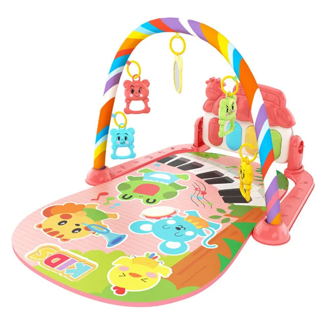 New Baby Activity Fitness Gym Rack 0-1 Year Old Newborn Educational Music Pedal Piano Toddler Toy Gift Mother and Child Supplies