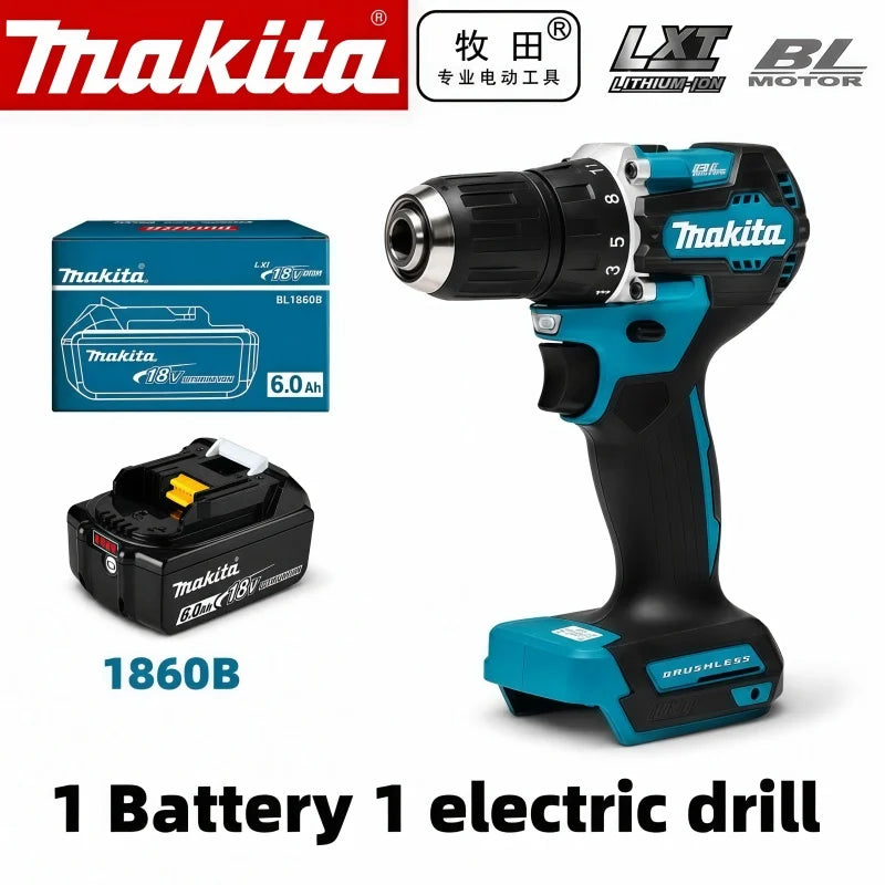 2026 Authentic Makita 6.0Ah Battery, Hot Selling 18V Tools Battery, Replaceable BL1830B L1840B L1850B L1860B, Power Tool Battery