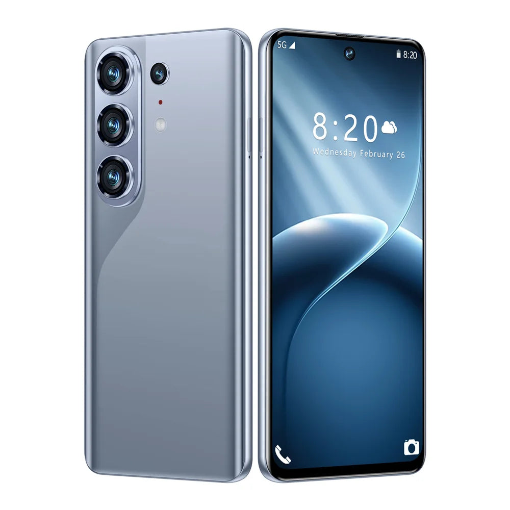 K-Touch Mobile Phones C26 Ultra Smartphone Android 5G 7.3 HD Cell Phone 22GB 2TB 7800mAh Octa Core Unlock Dual SIM 16+48MP Camera Global Version Cellphones