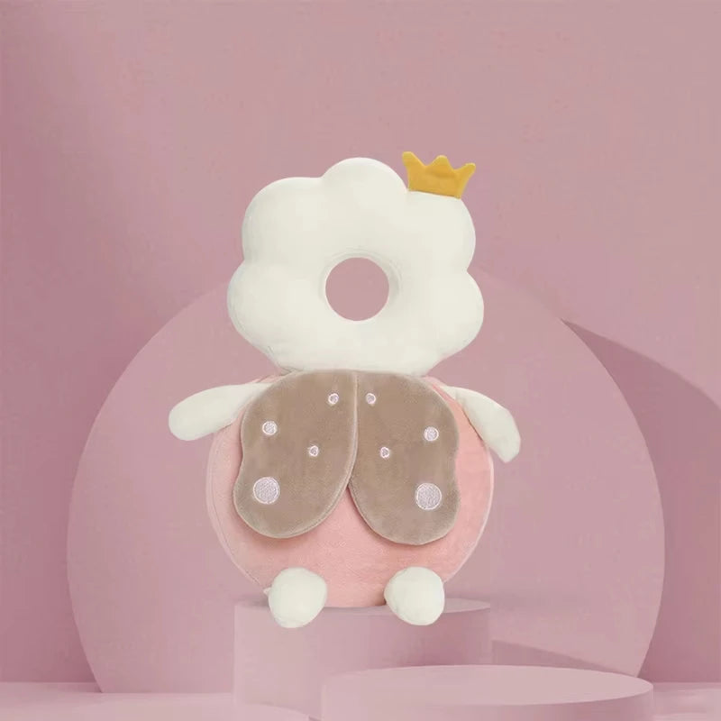 AIBEDILA Baby Head Protector Pillow Cartoon Backpack Toddler Safety Cushion for Learning to Walk Newborn Kids Anti-Fall Support