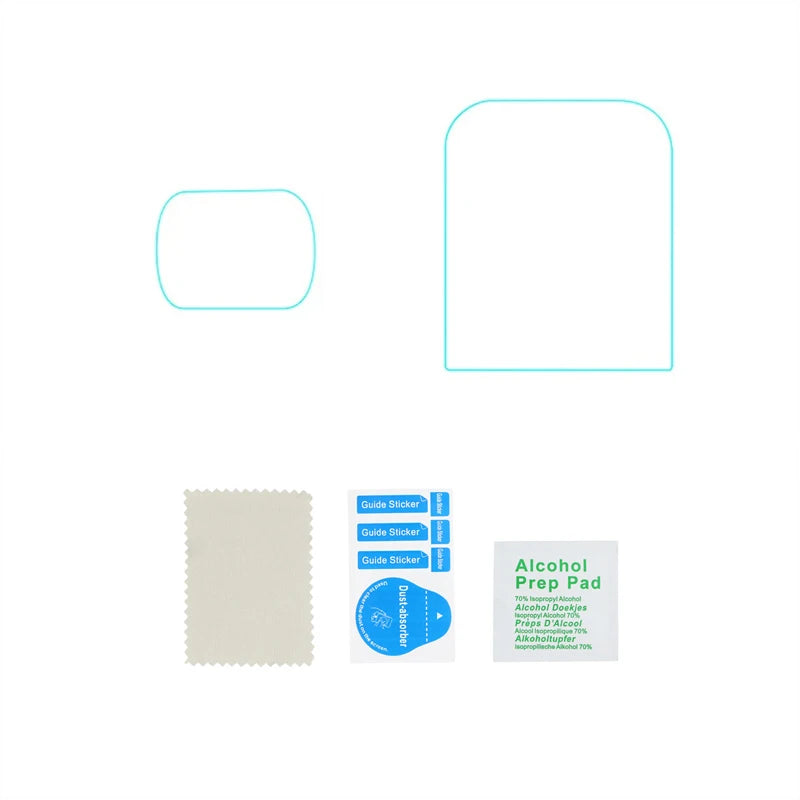 For DJI Osmo Pocket 4 3 Screen Protector Lens Protector Accessories with Tempered Glass LCD Display Film Scratch Resistant