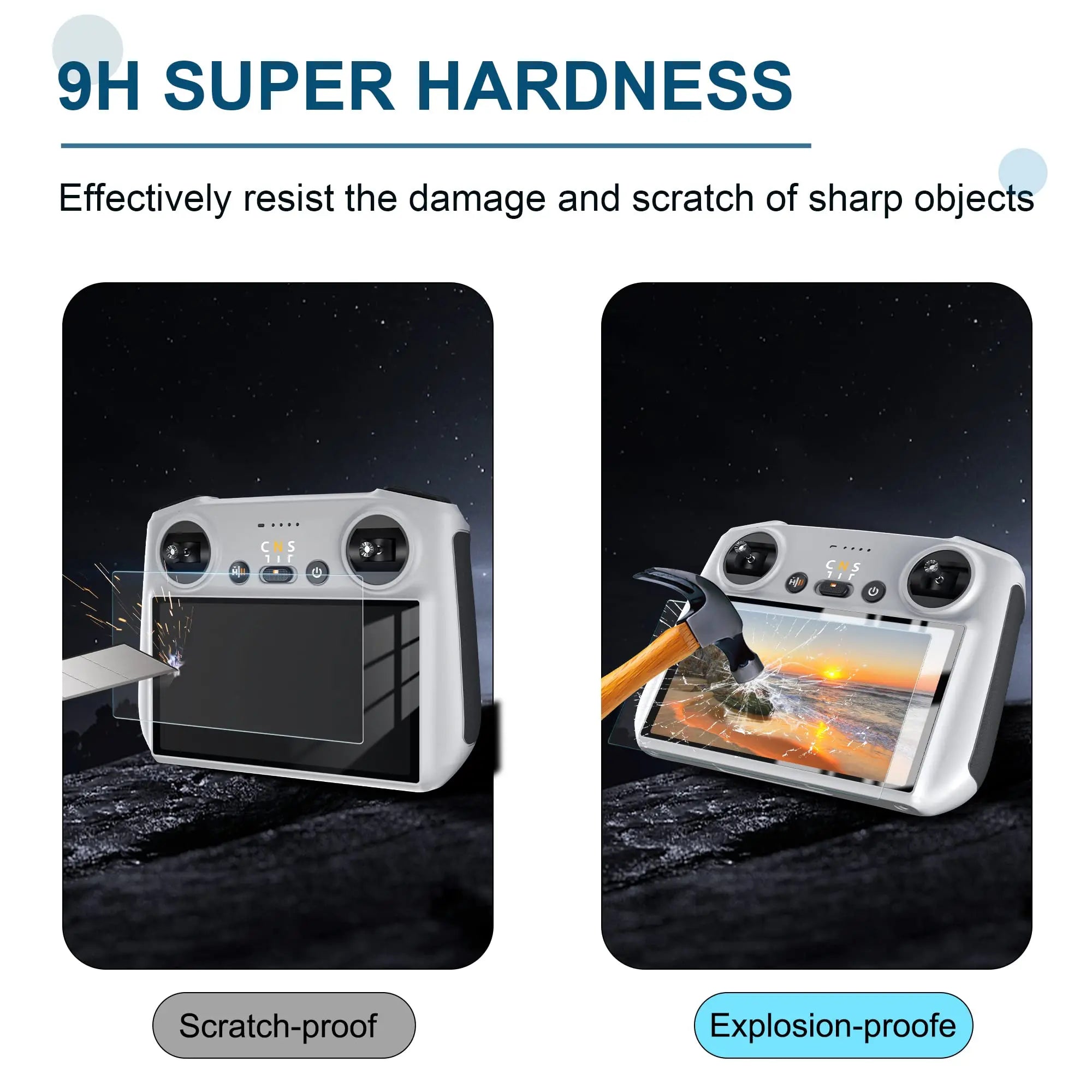 Tempered Glass for DJI Mini 5 4 Pro RC 2 Remote Control Screen Protector for DJI Mini4 Pro RC2 Anti-scratch Film Accessories