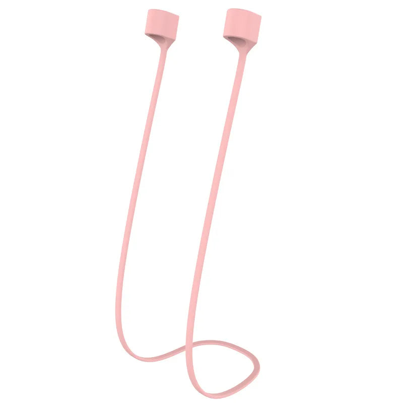 Strap Headphone Neck Strap for AirPods 1 2 3 Pro Earphone Anti Lost Silicone Rope Holder Neck Cord String Earphone Accessories