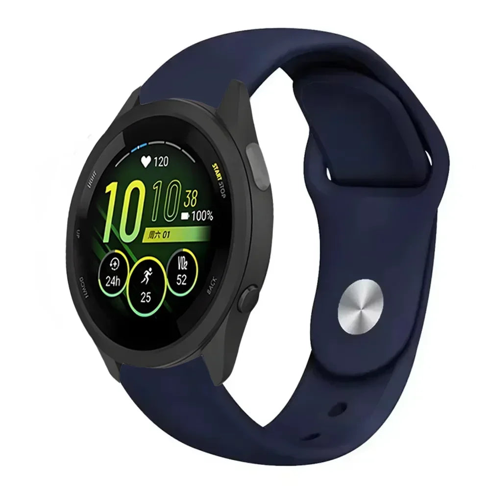 18mm 20mm 22mm Silicone Strap for Gramin Venu 3 3S 2 Active 5 Vivoactive 5 Bracelet Garmin Forerunner 165 55 965 265 265S Correa