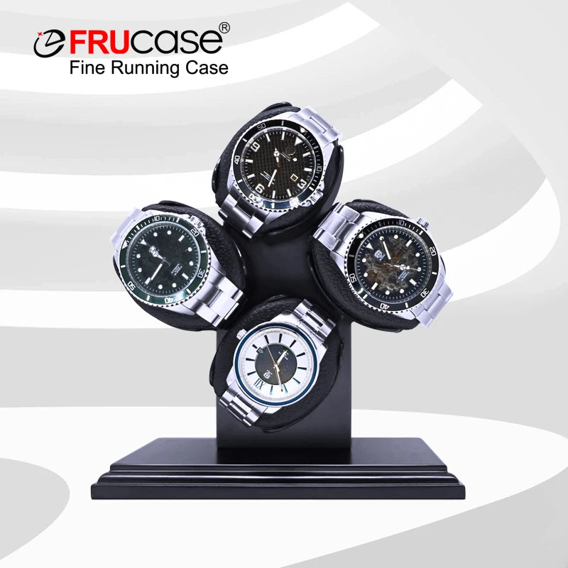 FRUCASE Upgrade Watch Winder For Automatic Watches Watch Box USB Cable 1+0/2+0/4+0