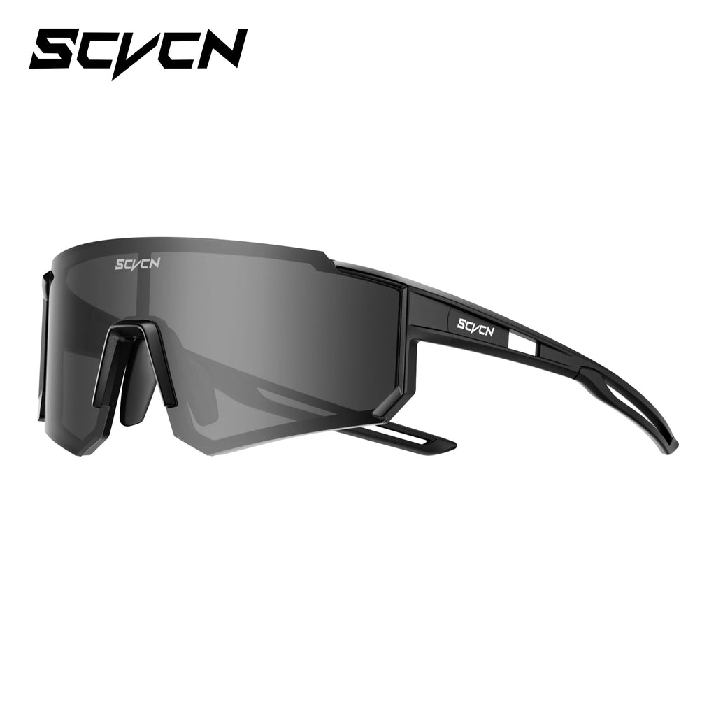 SCVCN Fashion Cycling Glasses Bike Baseball Sunglasses for Men UV400 Sports MTB Outdoor Goggles Bicycle Women Sunglasses Riding