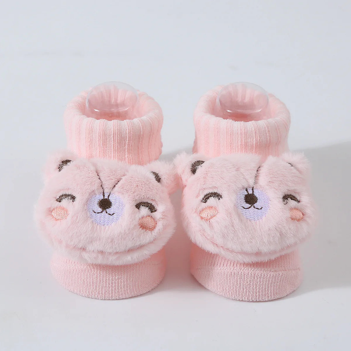 Baby Socks Spring and Autumn Soft Cotton Newborn Baby Socks in The Tube Cartoon 3D Doll Infant Boys Girls Socks 0-6 Months