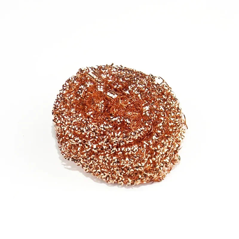1Pcs Desoldering Cleaning Ball Soldering Iron Mesh Filter Cleaning Nozzle Tip Copper Wire Cleaner Ball Metal Dross Box Clean Bal
