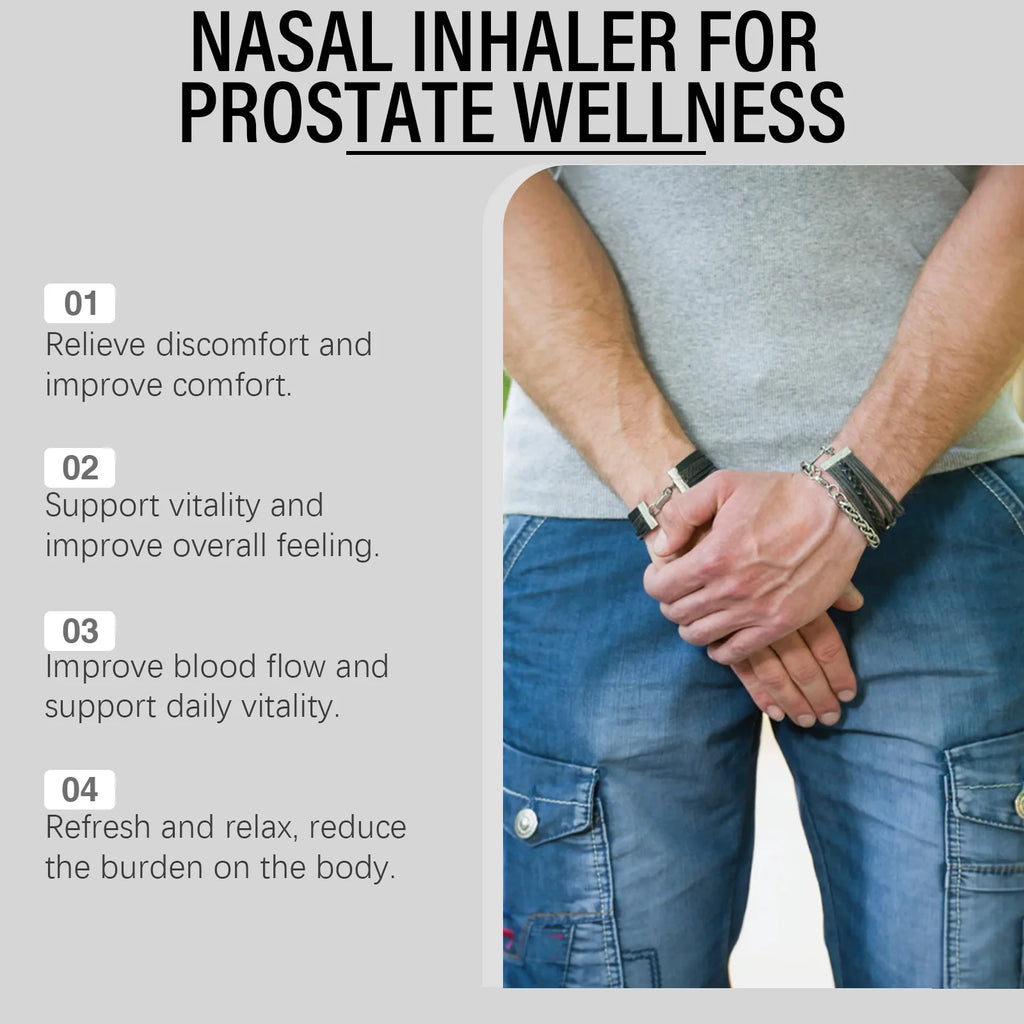 Prostatitis Treatment Nasal Inhaler Cure Urethritis Frequent Urination Kidney Deficiency Relief Nasal Congestion Prostate Health