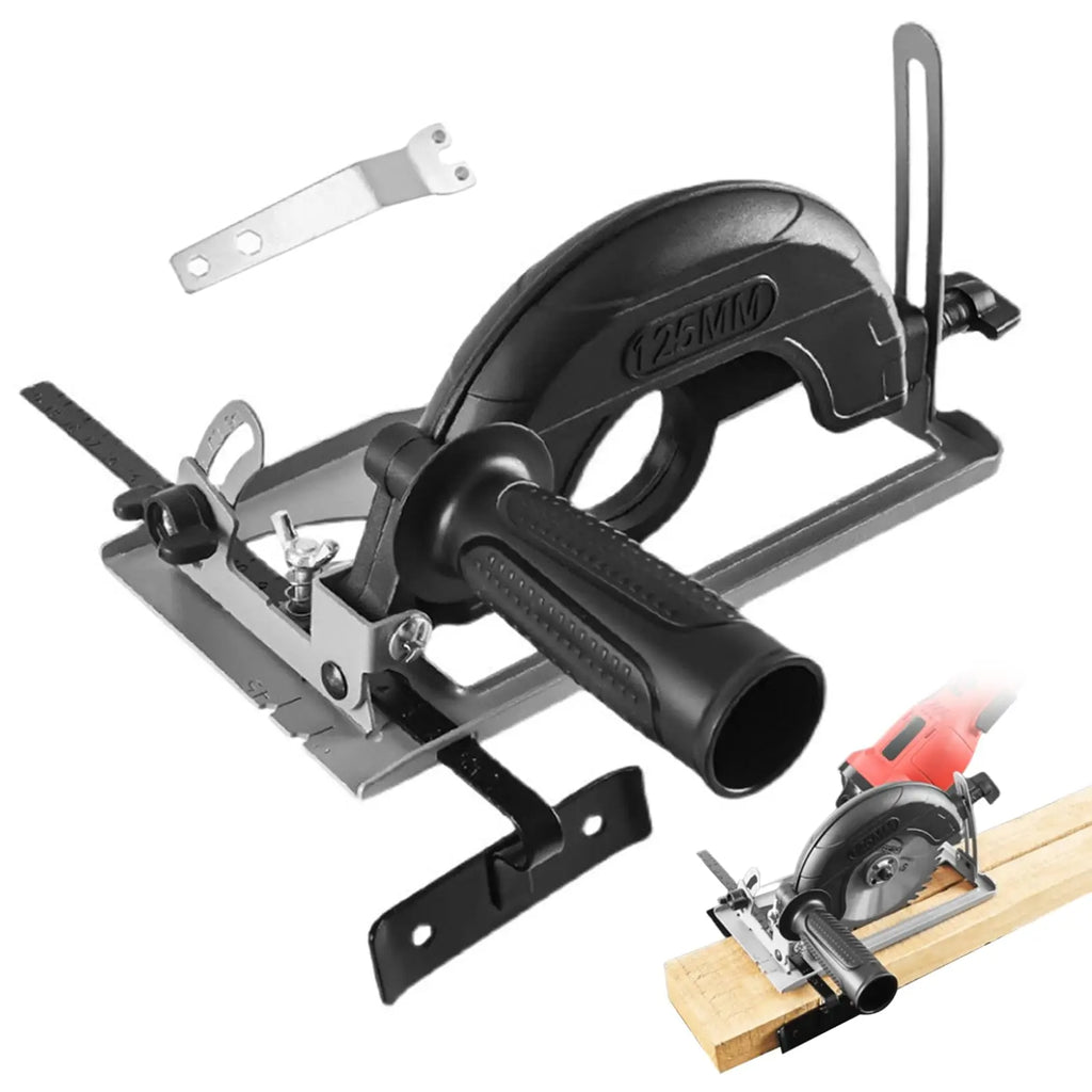 The New Angle Grinder Stand 45°Adjustable Angle Grinder to Cutting Machine Bracket Dust Free Angle Grinder Machine Base Stand