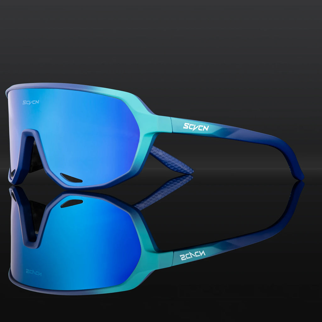 SCVCN Men Cycling Glasses Photochromic Sunglasses Mountain Bike Road Bicycle Eyewear MTB Cycle Goggles Sports UV400 Glasses Hot
