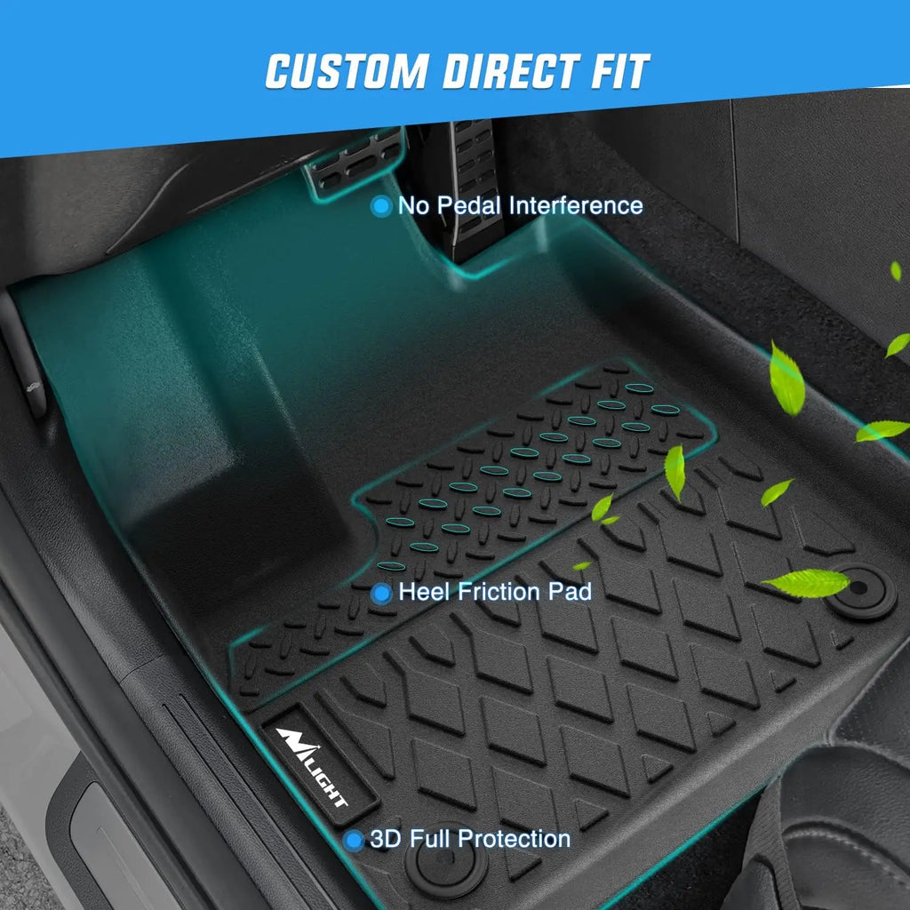 Nilight Custom Fit TPE Floor Mats All Weather Waterproof Heavy Duty Car Floor Liners for Mazda CX-5 2017-2025 Mazda3 2014-2018 2019-2025 Mazda6 2014-2021 CX-30 2020-2025 CX-50 2023-2025 CX-90 2024-2025 3 Row