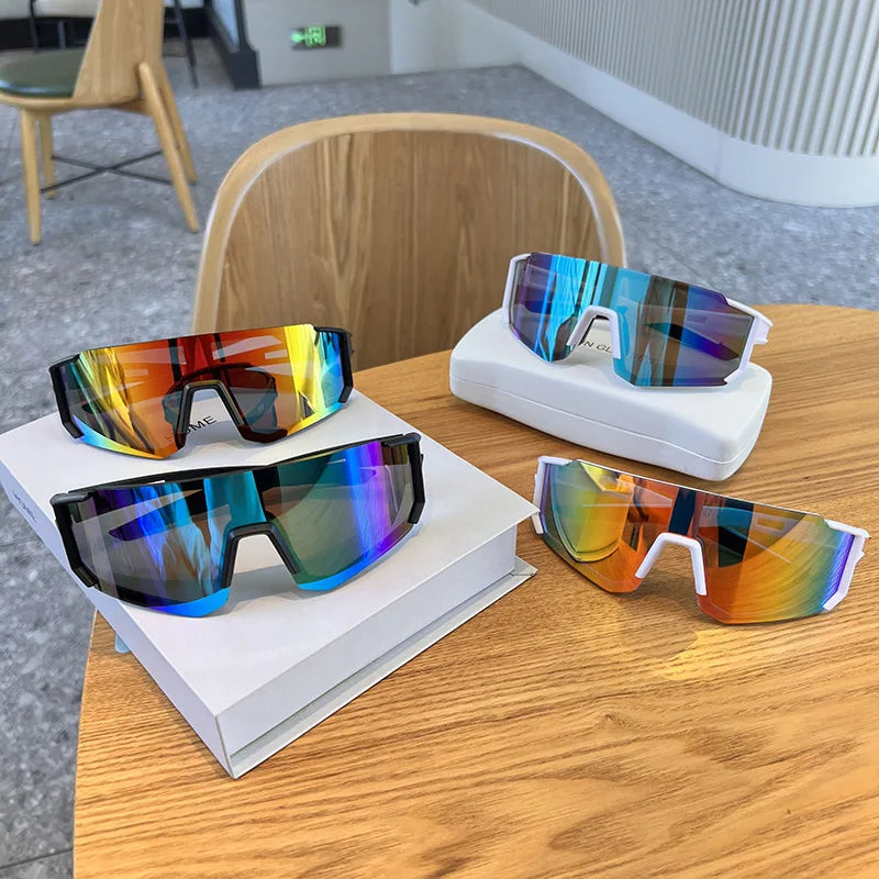 1/2pcs Anti-UV Cycling Sunglasses UV400 Unisex Sandproof Eye Protector Sun Glasses Outdoor Sports Goggle Protection Eyeglass