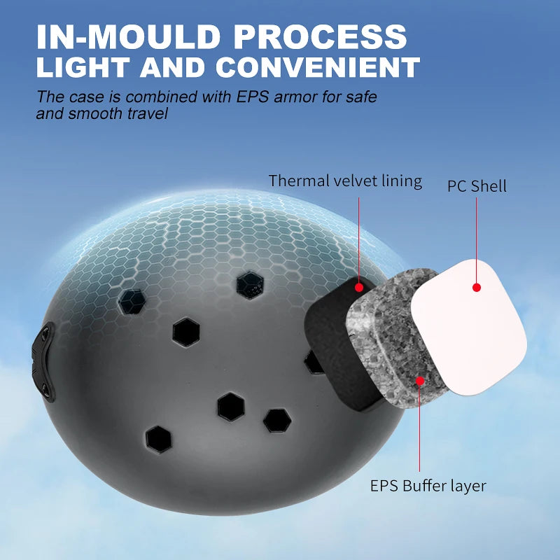 MOON CE Certification PC+EPS Adult Ski Helmet for Adult and Youth Skating Skateboard Helmet Snow Sports Snowboard Helmets