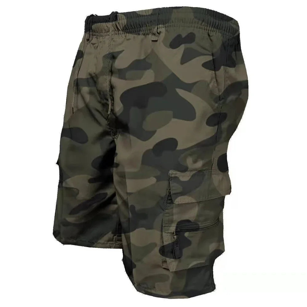 Men's Cargo Shorts Big Pocket Short trousers summer Male Camouflage Shorts Fashion Casual Sport Slacks Cargo jogging Short Pants