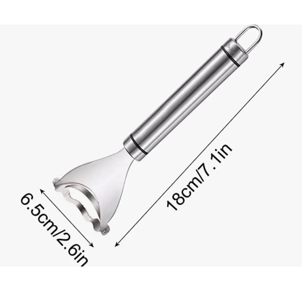 1Pc Stainless Steel Corn Peeler Ergonomic Handle Corn Kernel Remover Magic Corn Stripper Thresher Kitchen Corn Stripping Tool