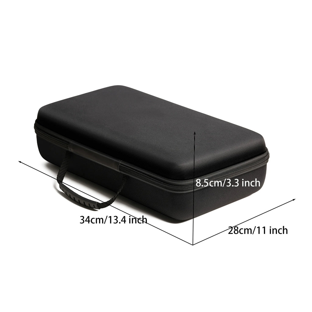 Hard-Shell 15 Slots Watch Storage Organizer Case, Watch Carry Box Fit Large And Small Watches, With Soft Foam Pillow