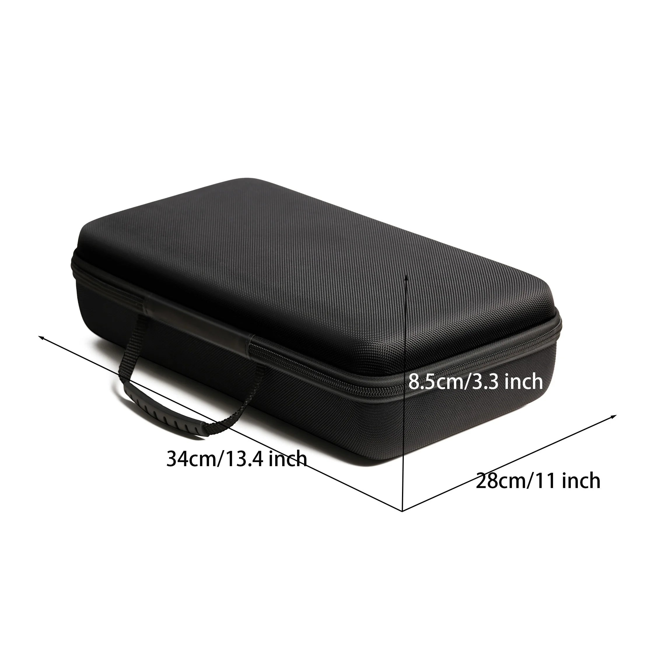 Hard-Shell 15 Slots Watch Storage Organizer Case, Watch Carry Box Fit Large And Small Watches, With Soft Foam Pillow