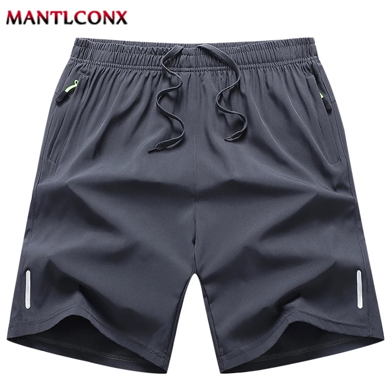 XL-3XL Casual Men's Running Shorts Quick-drying Fitness Black Shorts Men Beach Short Pants Male Sports Shorts Thin Lightweight