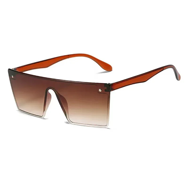 New Square Sunglasses Women Men Rimless Black Sun Glasses Lady Classics Vintage Rectangle Eyewear UV400 Oculos De Sol