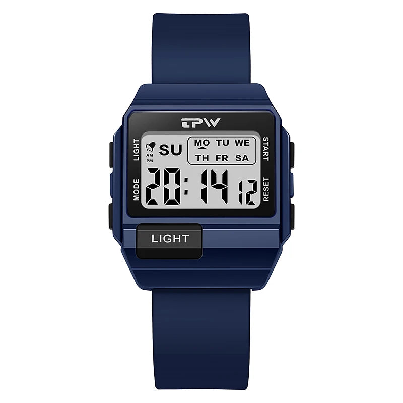 TPW 36mm Midsize Digital Watch For Women Teenage  Meter Water Resistant