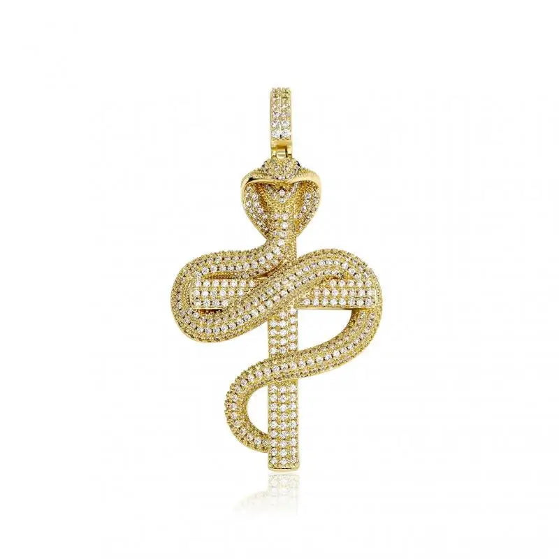 Men's Personality Is Cool, Ha's New Large Wing Pendant,  Copper Inlaid Zircon Fashionable Street Necklace Trend