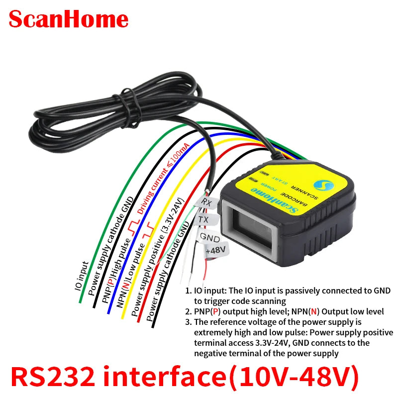 Embedded Barcode Scanner BarCode Reader Code Reader Fixed Mounted Code Engine Module USB 1D/2D QR PDF417 Code ScanSH-400