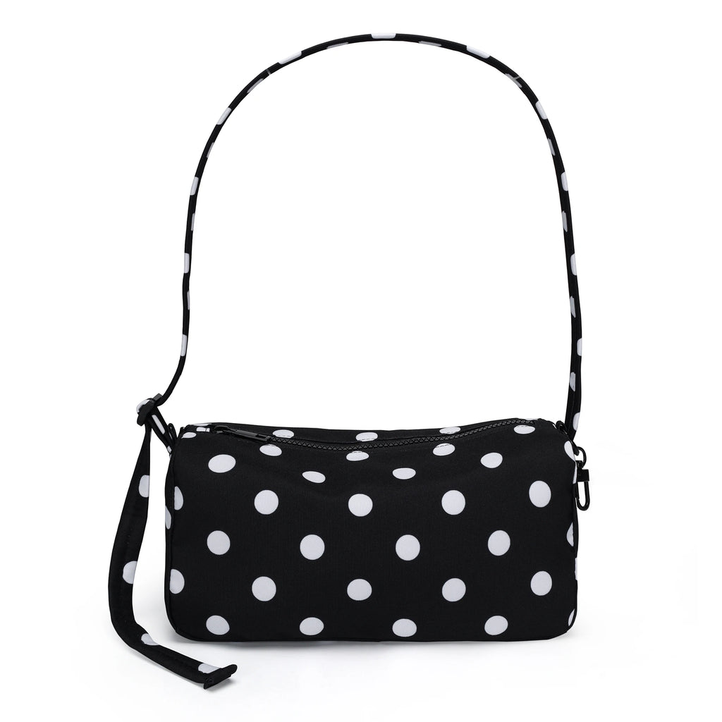 Nylon Mini Loaf Bag Fashion Large Capacity Women Nylon Bowler Bag  Trendy Commuting Shoulder Bags Shopping Crossbody Pack