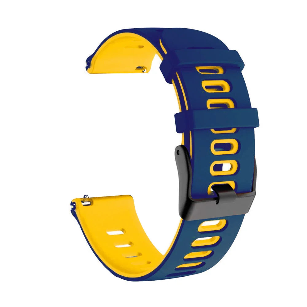 Silicone Watch Band For Xiaomi Huami Amazfit GTR 47mm/2/2e/Stratos 3 Strap 22mm Bracelet For Amazfit GTR 4 3pro Watchband Correa
