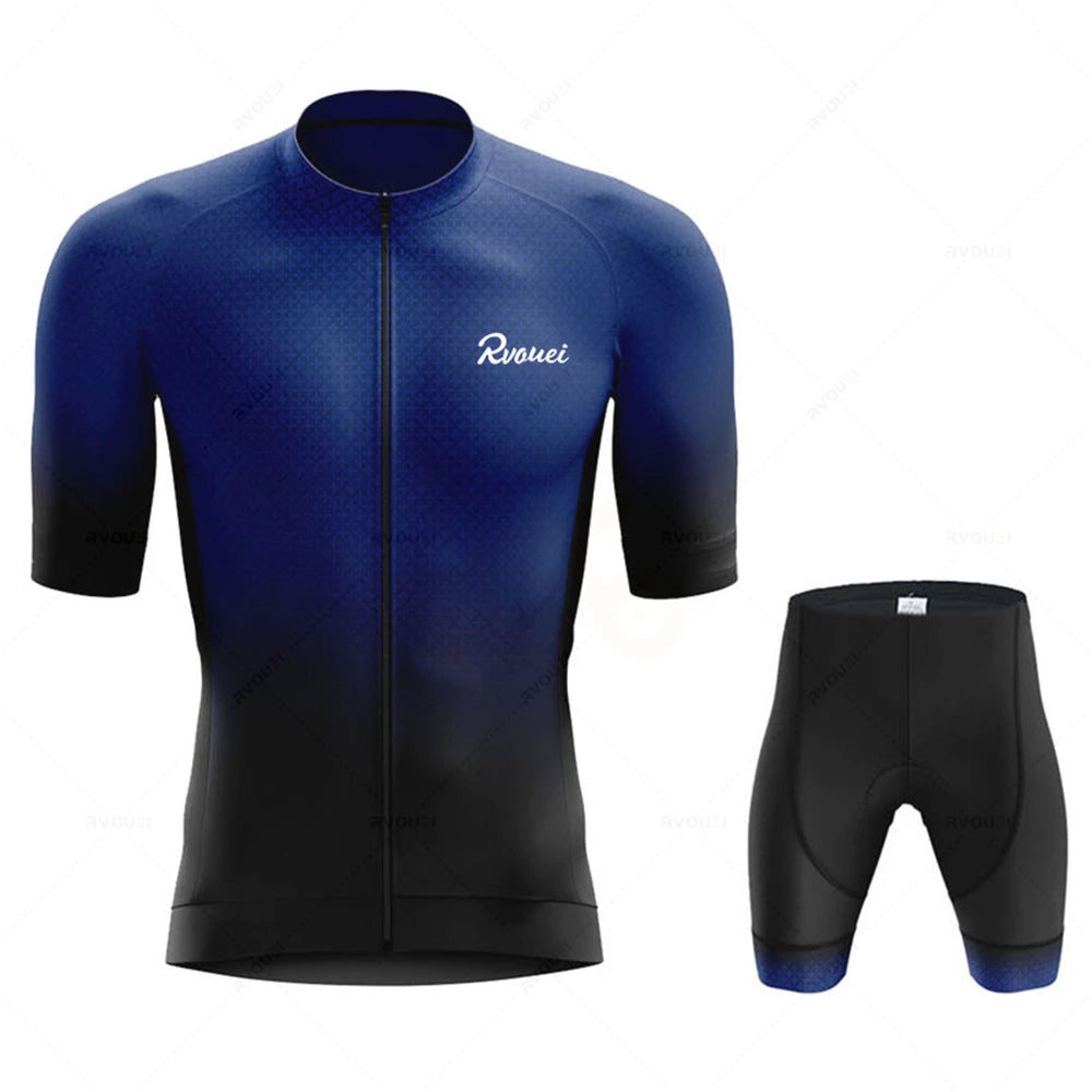 Cycling Jersey 2026 Pro Team Rvouei Men Bicicleta Set Racing Bicycle Clothing Suit Breathable Mountain Bike Clothes Sportwears