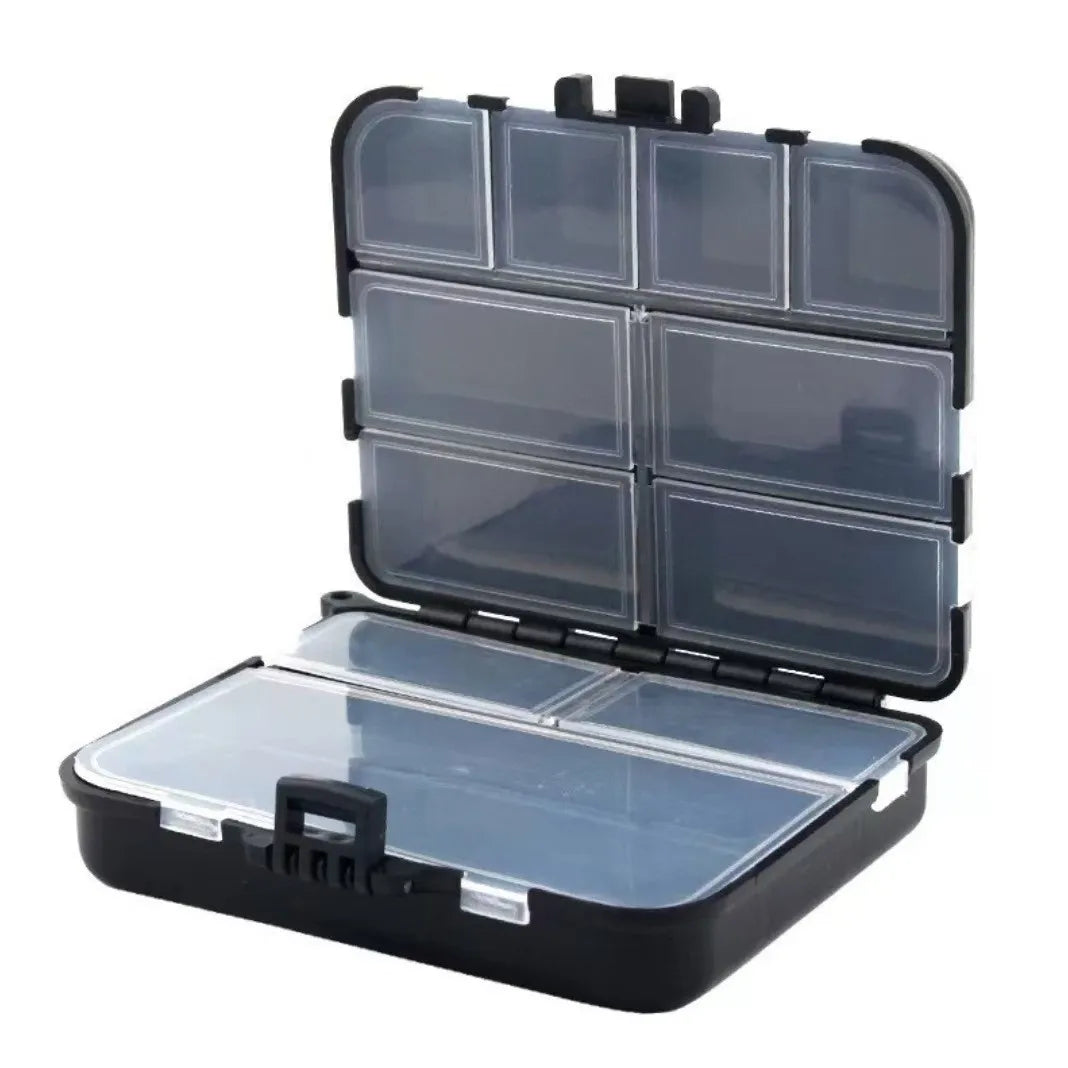 Double Sided Fishing Storage Box Multifunctional Fishing Gear Organizer Portable Case for Bait Hooks and Carp Luya Fishing