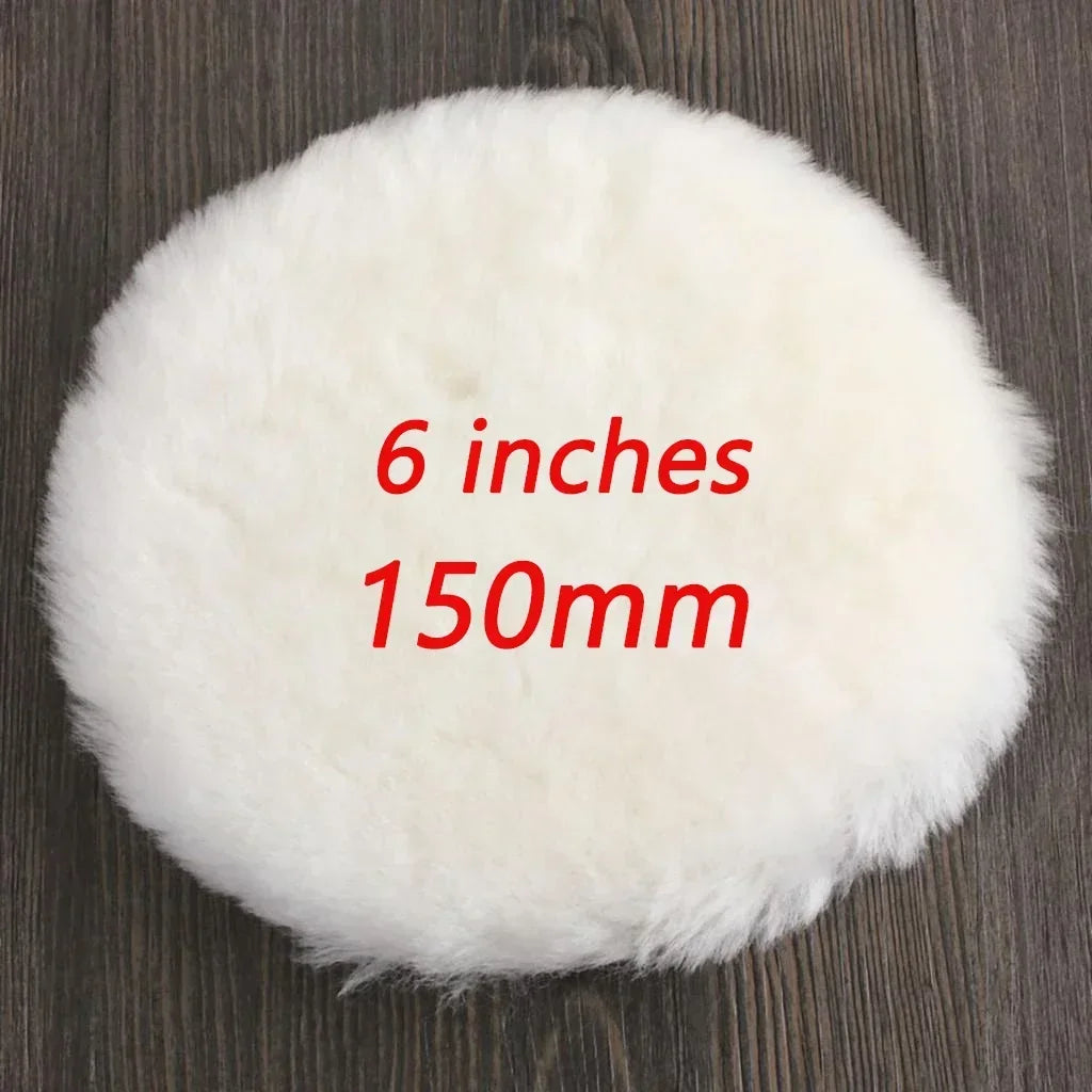 5pcs 3/4/5/6/7 Inch Polishing Kit Polishing Pad Car Waxing Sponge Disk Wool Wheel Auto Paint Care Polisher Pads for Car Polisher