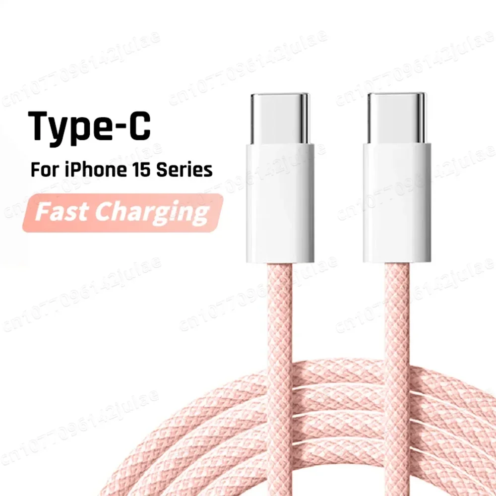 NNBILI PD 60W Fast Charger 6A USB C to Type C Cable For iPhone 18 17 16 Pro MAX USBC Quick Charging For Samsung S26 Xiaomi Cable