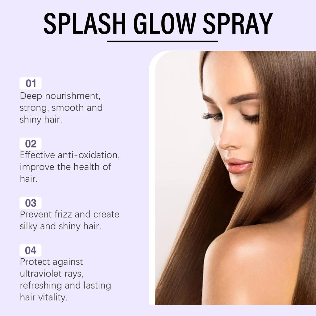 Resveratrol Hair Care Spray Anti Baldness Hair Growth Hair Thickening Repair Damaged Curly Hair Reduce Hair Loss Hair Care Serum
